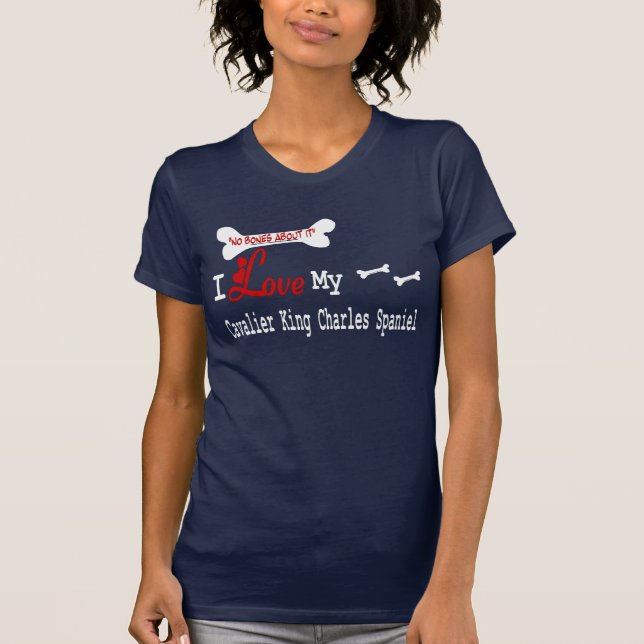 T-shirt Cavalier King Charles Spaniel (I Love) (Devant)