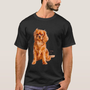 T-shirt Cavalier King Charles Spaniel Love