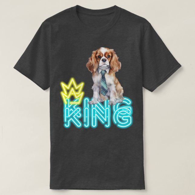 T-shirt Cavalier King Charles Spaniels 4 (Design devant)