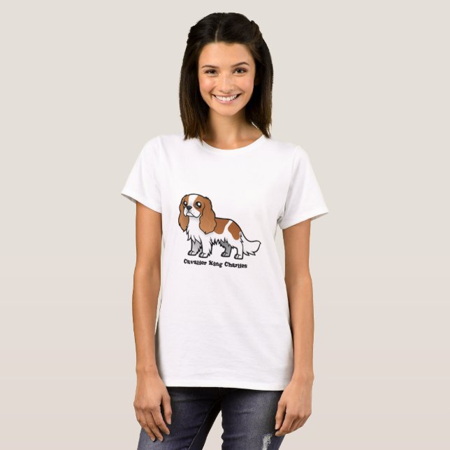 T-shirt Cavalier King Charlies Spaniel (Devant entier)