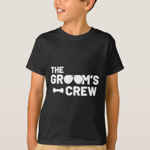 T-shirt Cavalier Marié Hommes Accroupis Enterrement de Vie