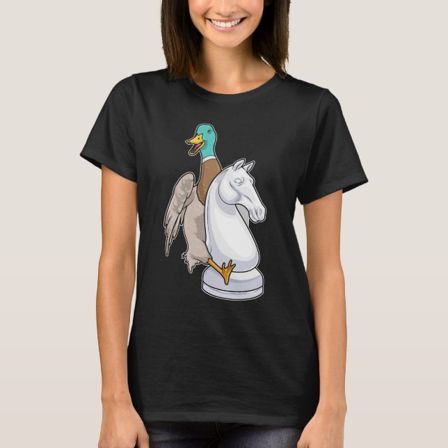 T-shirt Cavalier pièce d'échecs Fou (Devant)