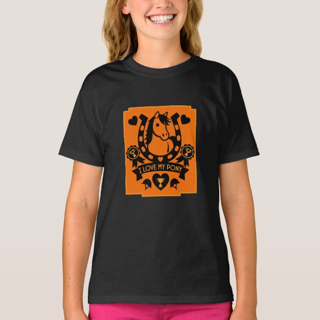 T-shirt Cavalier Pony Club (Devant)