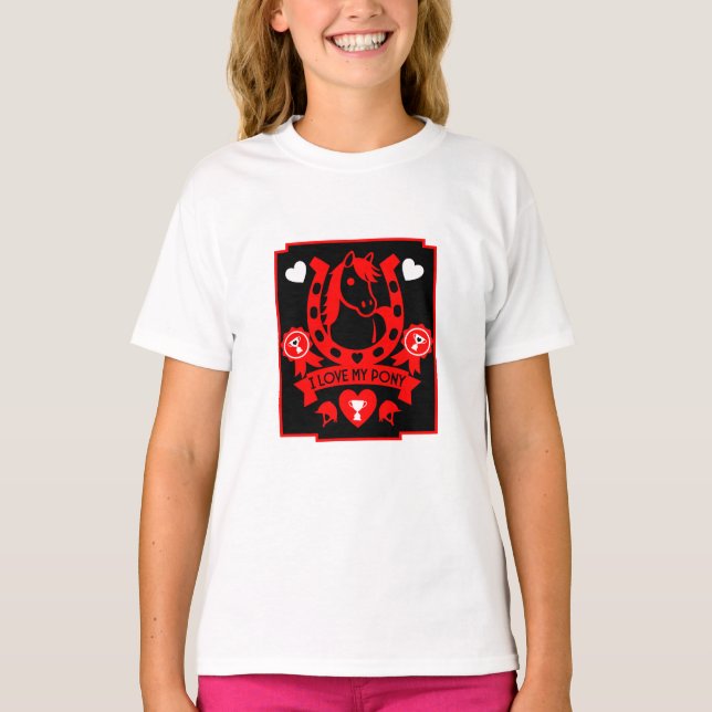 T-shirt Cavalier Pony Club (Devant)
