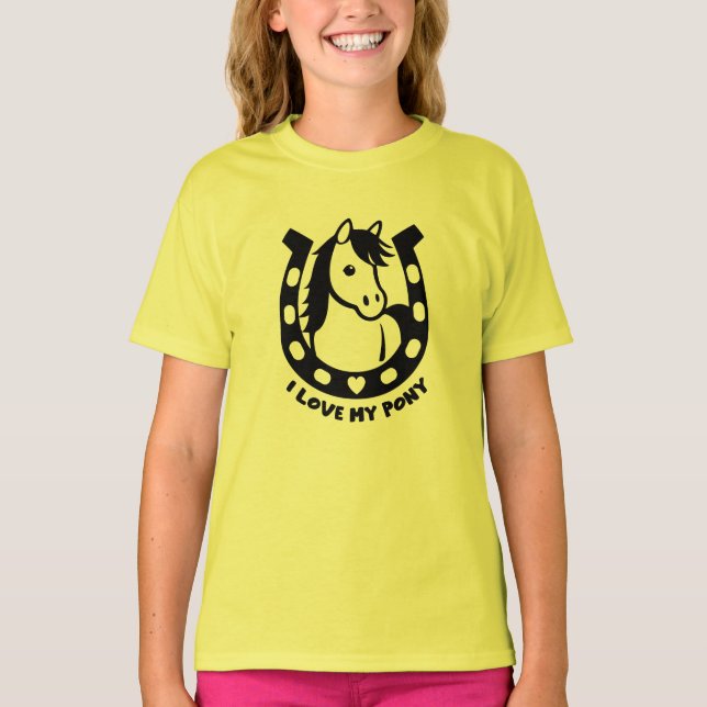T-shirt Cavalier Pony Club (Devant)