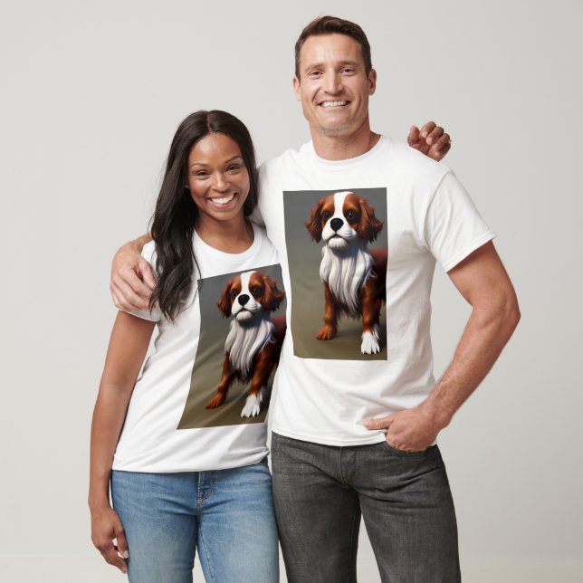 T-shirt cavalier roi charles spaniel AI8 (Unisexe)