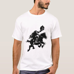 T-shirt cavalier sans tête