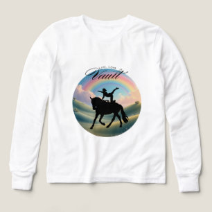 T-Shirt Cavalier Voltigeur Live Love Equestrian