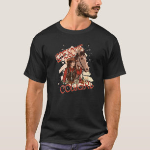T-shirt Cavalière Solitaire Cheval Sud-Ouest Sauvage