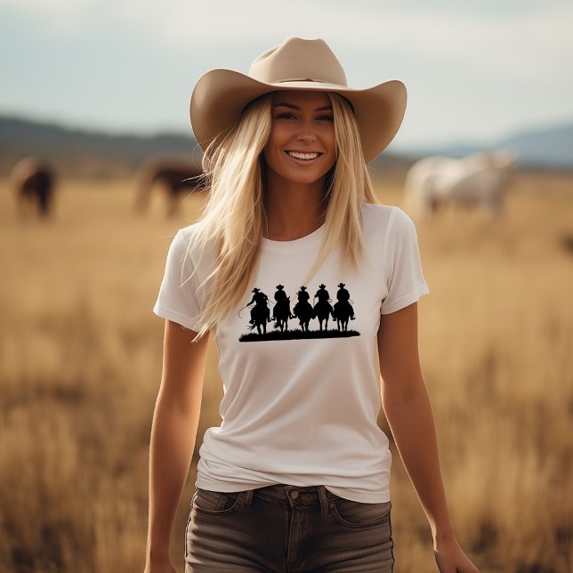 T-shirt Cavaliers Cowboys (Créateur téléchargé)