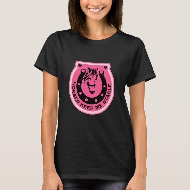 T-shirt Cavaliers Équestres (Devant)