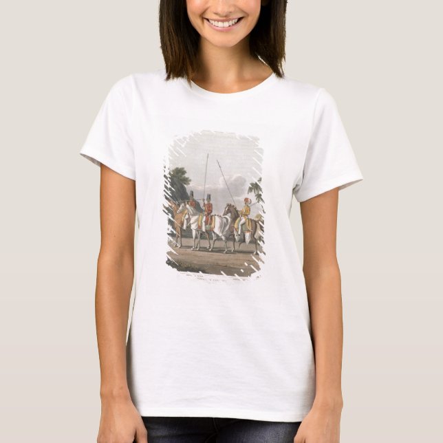 T-shirt Cavalry Irgular, Bengal Army 1817, plate 5 from (Devant)