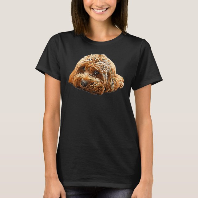 T-shirt Cavapoo Cavoodle Cockerpoing Chien Pood (Devant)