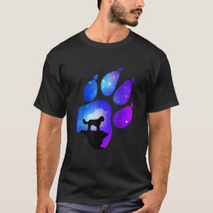 T-shirt Cavapoo Paw Dog Maman Papa