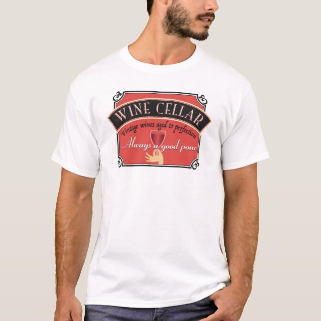 T-SHIRT CAVE À VIN (Devant)