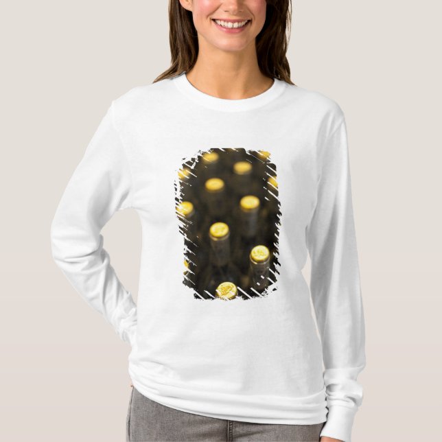 T-shirt Cave Bodega Marques de Riscal, bouteilles de vin (Devant)