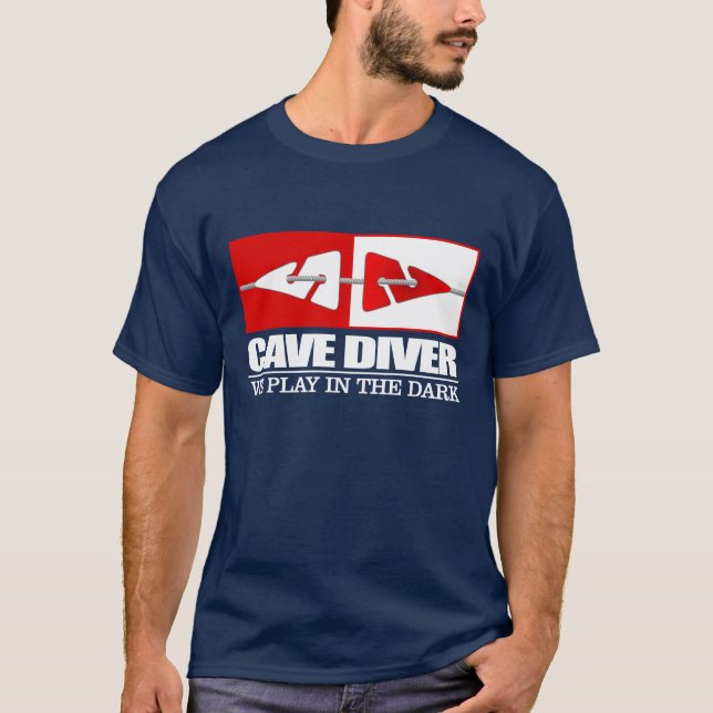 T-shirt Cave Diver (LM) (Devant)