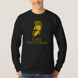T-shirt Cave Magistram Méfiez-Vous Du Professeur Latin