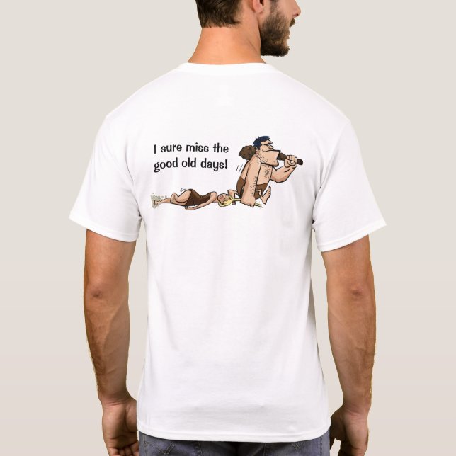 T-shirt Caveman (Dos)