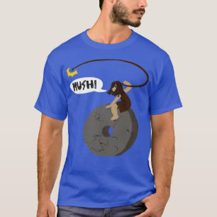 T-shirt Caveman Charioring