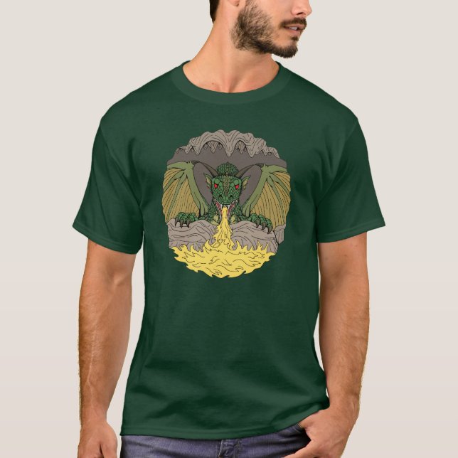 T-shirt Cavern Dragon 2016 (Devant)