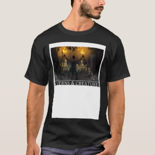 T-shirt Cavernes et créatures de l'attaque des zombies