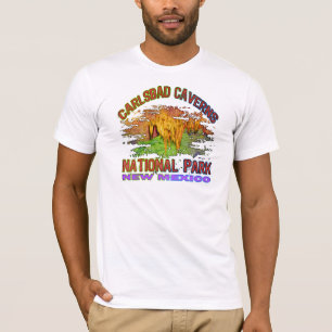 T-shirt Cavernes parc national, Nouveau Mexique de