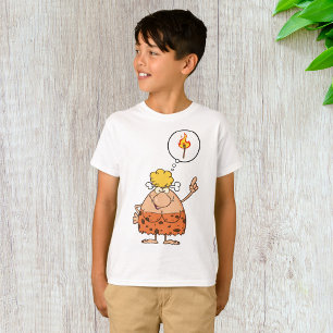 T-shirt Cavewoman pense au bâton de feu