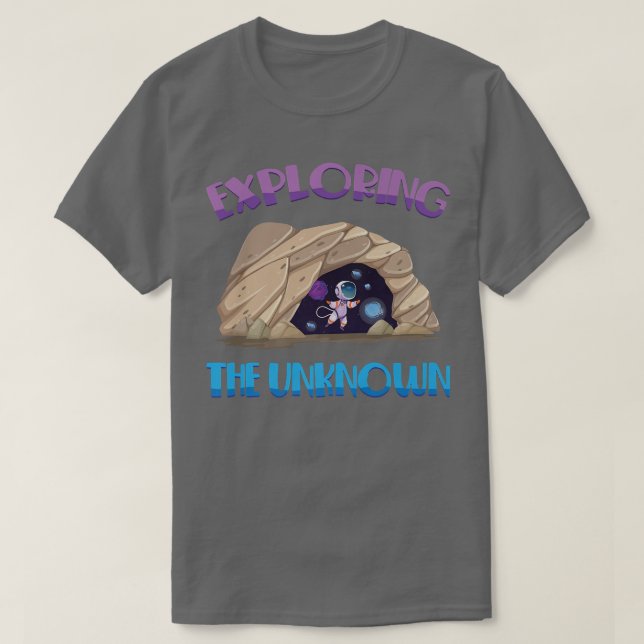 T-shirt Caving Eploring (Design devant)