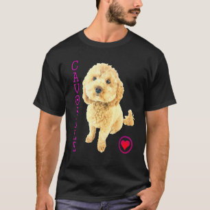 T-shirt Cavoodle Chien Chien Chien Chien Croix Noodle Supe