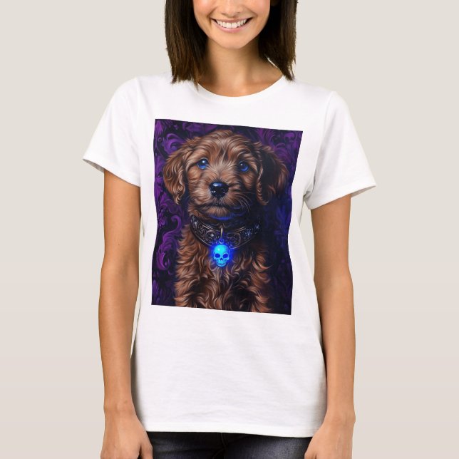 T-shirt Cavoodle gothique (Devant)