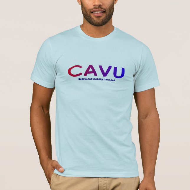 T-SHIRT CAVU (Devant)