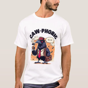 T-shirt Caw-phorique