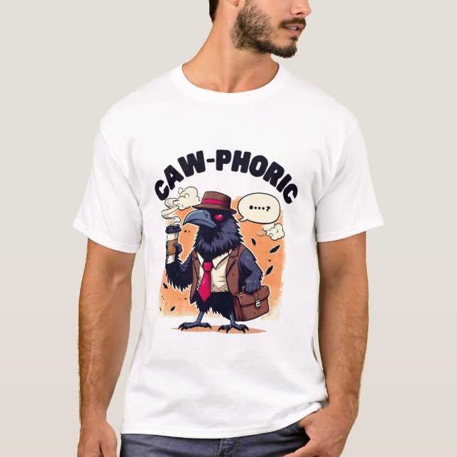 T-shirt Caw-phorique (Devant)