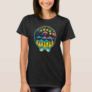 T-shirt cay de coco Bahamas Souvenirs Bahamas Vacances Pou