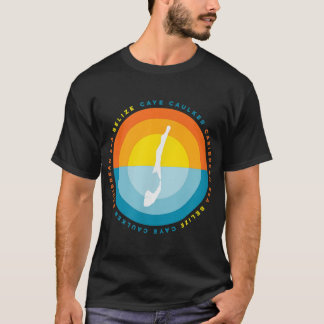 T-shirt Caye Caulker Belize Graphic Sunset T Shirt