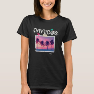 T-shirt Cayucos California Retro Surfer Plage Vintage