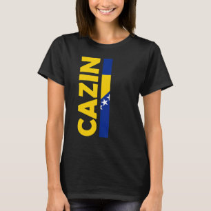 T-shirt Cazin Bosnie-Herzégovine Sarajevo Balkan Bosniens