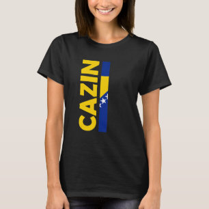 T-shirt Cazin Bosnie-Herzégovine Sarajevo Balkan Bosniens