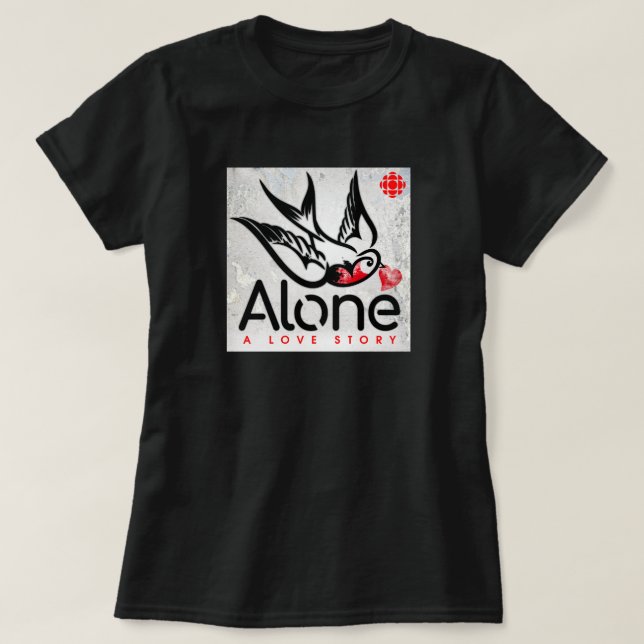 T-shirt CBC Alone : Une histoire d'amour (Design devant)