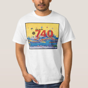 T-shirt CBC Radio 740 - Habillage promotionnel (1980)