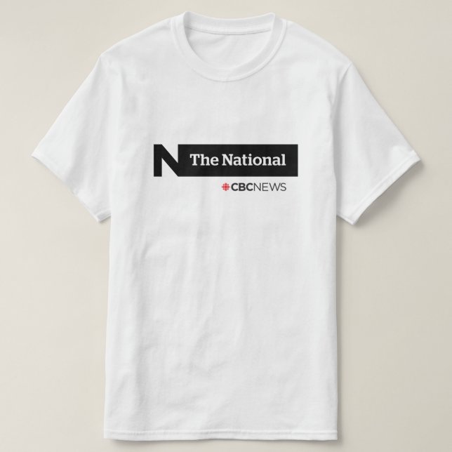 T-shirt CBC The National (Design devant)