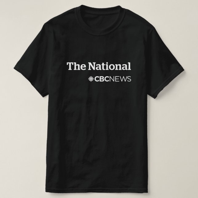 T-shirt CBC The National (Design devant)
