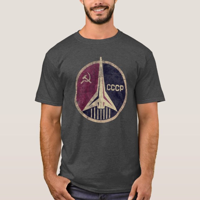 T-shirt CCCP Rocket Emblem (Devant)