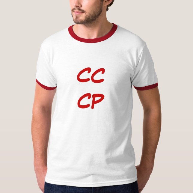 T-SHIRT CCCP SSSR URSS (Devant)