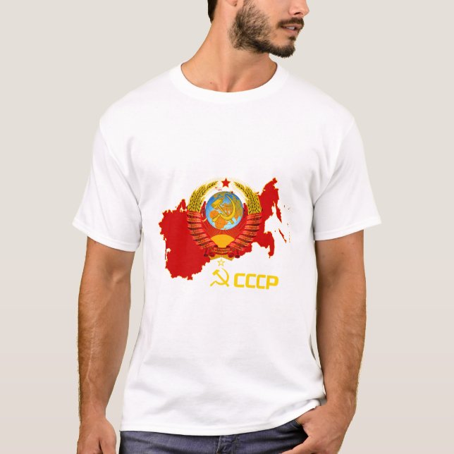T-shirt CCCP - Union soviétique (Devant)