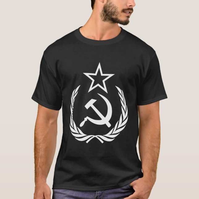 T-shirt Ccp Union soviétique faucille marteau (Devant)