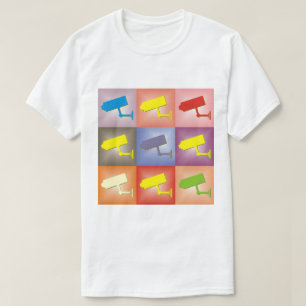 T-shirt CCTV Pop Art