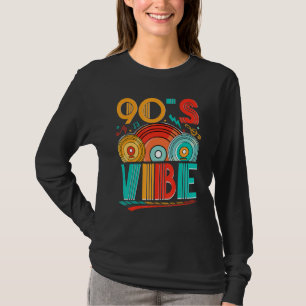 T-shirt CD ambiance 90 Musique des années 90 Génération