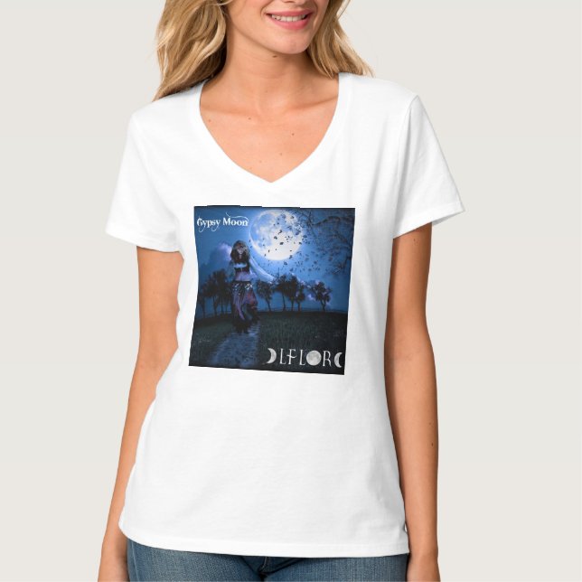 T-shirt CD Elflore Gypsy Moon (Devant)